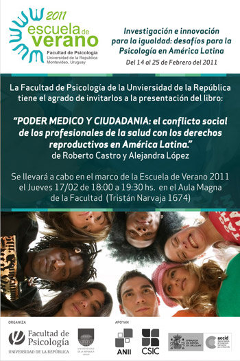 Presentaron Libro «Poder Médico y Ciudadanía»