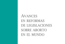 Novedad editorial: Legislaciones sobre aborto en el mundo